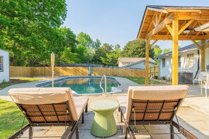 Seasonal outdoor pool