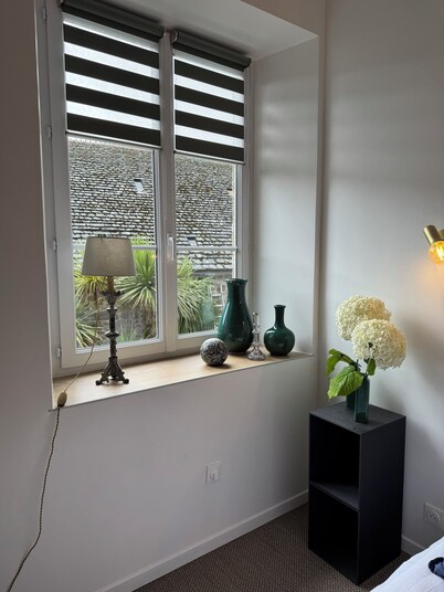 Barfleur: cosy suite with garden, 2 minutes from the beach and port