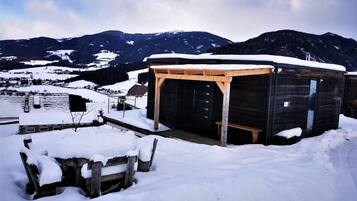 Mobile Unterkunft | Blick von der Unterkunft