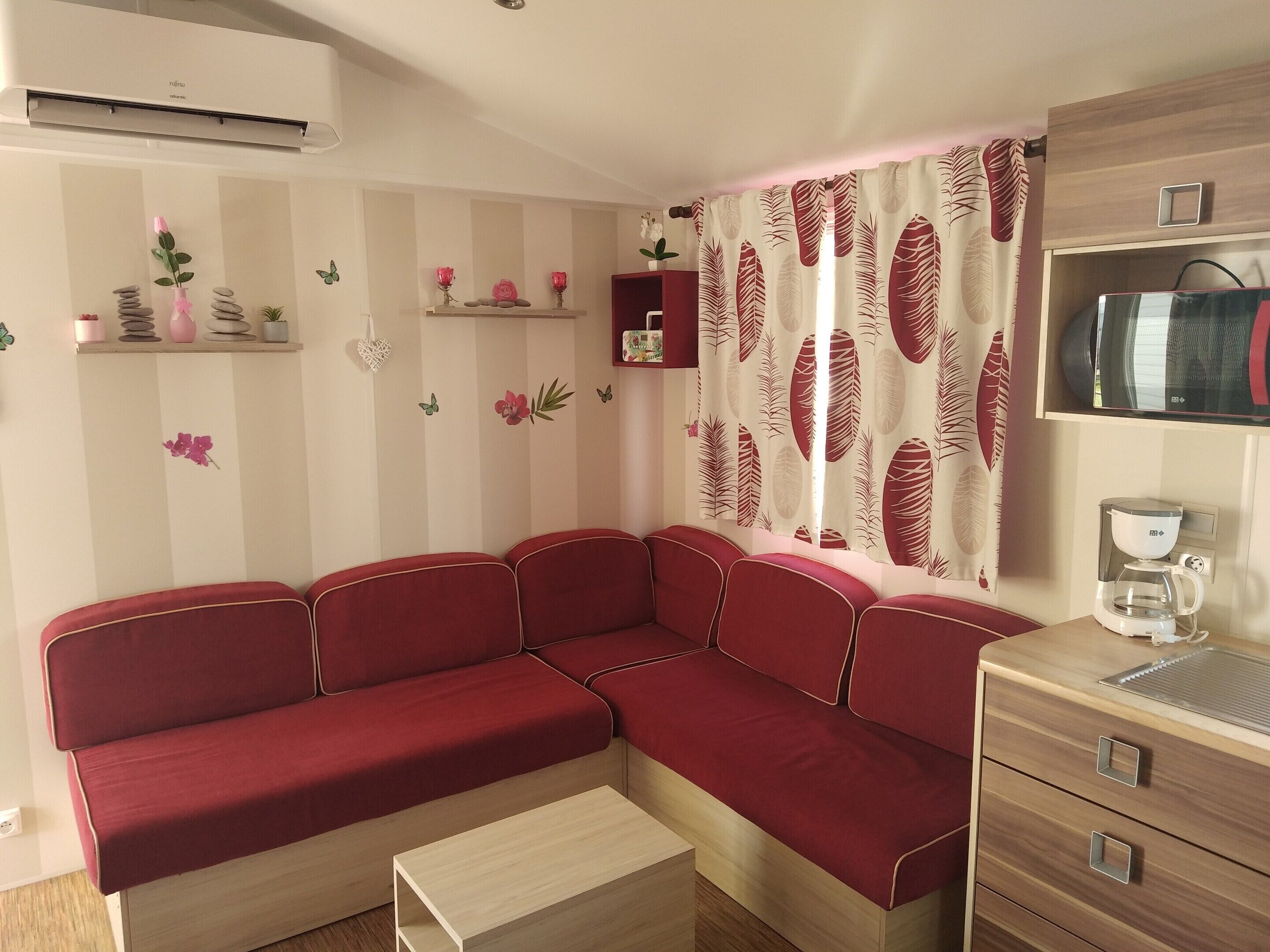 Casa rodante | Área de sala de estar