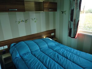 Mobile Unterkunft | 2 Schlafzimmer, individuell eingerichtet