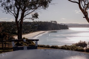 Udsigt fra overnatningsstedet