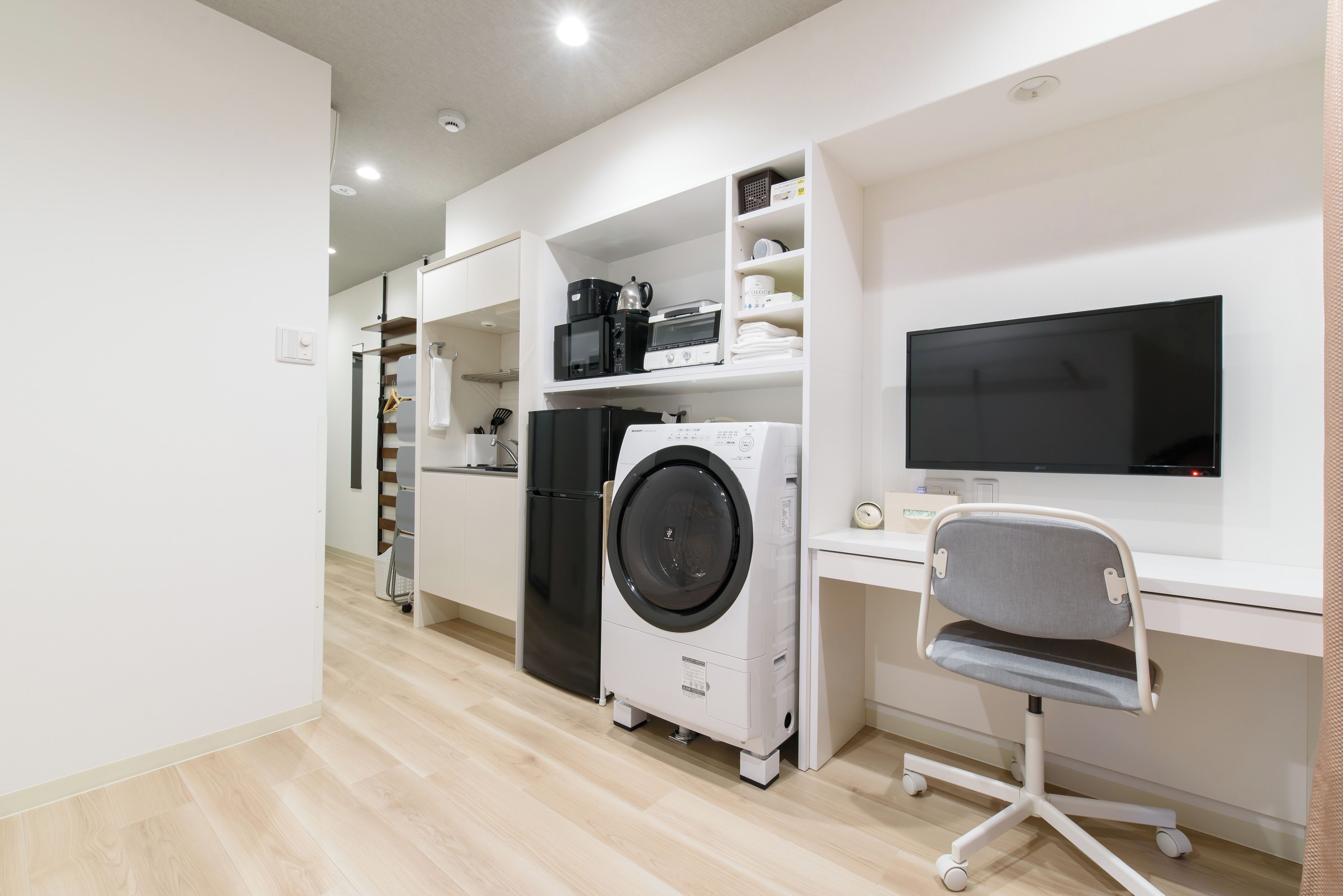 デラックス ダブルルーム ダブルベッド 1 台 キッチン | WiFi (無料)