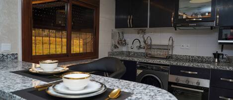 Microwave, oven, stovetop