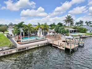 Exterior - Pool, Fire Pit, Dock with Gulf Access & MORE! (Cape Coral)
