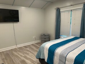 1 bedroom, iron/ironing board, Internet, bed sheets