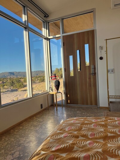 Architectural Jewel with WiFi and AC on Plaza Blanca in Abiquiu