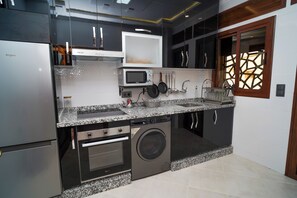 Microwave, oven, stovetop