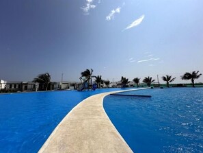 Pool - Sunny Villa v1 · Punta Blanca · 2 bedrooms · 3 beds · 1 bath (Santa Elena - Punta Blanca)