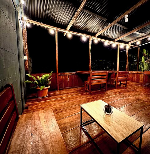 Modern House + Rustic Terrace in Fortuna