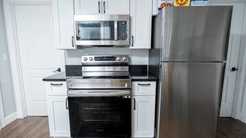 Microwave, oven, stovetop