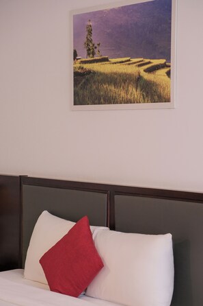 Basic Double Room, City View | Blackout drapes, free WiFi