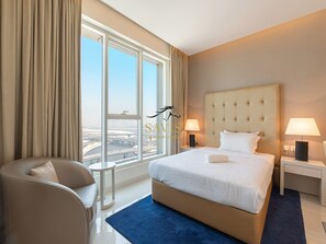 1 bedroom, desk, iron/ironing board, WiFi