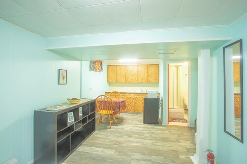 Semi-basement 2-bedroom apartment with AC in Fairbanks