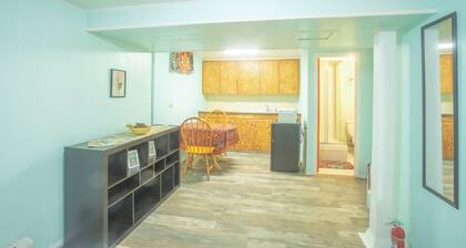 Semi-basement 2-bedroom apartment with AC in Fairbanks