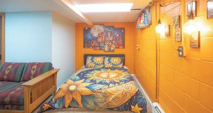 Semi-basement 2-bedroom apartment with AC in Fairbanks