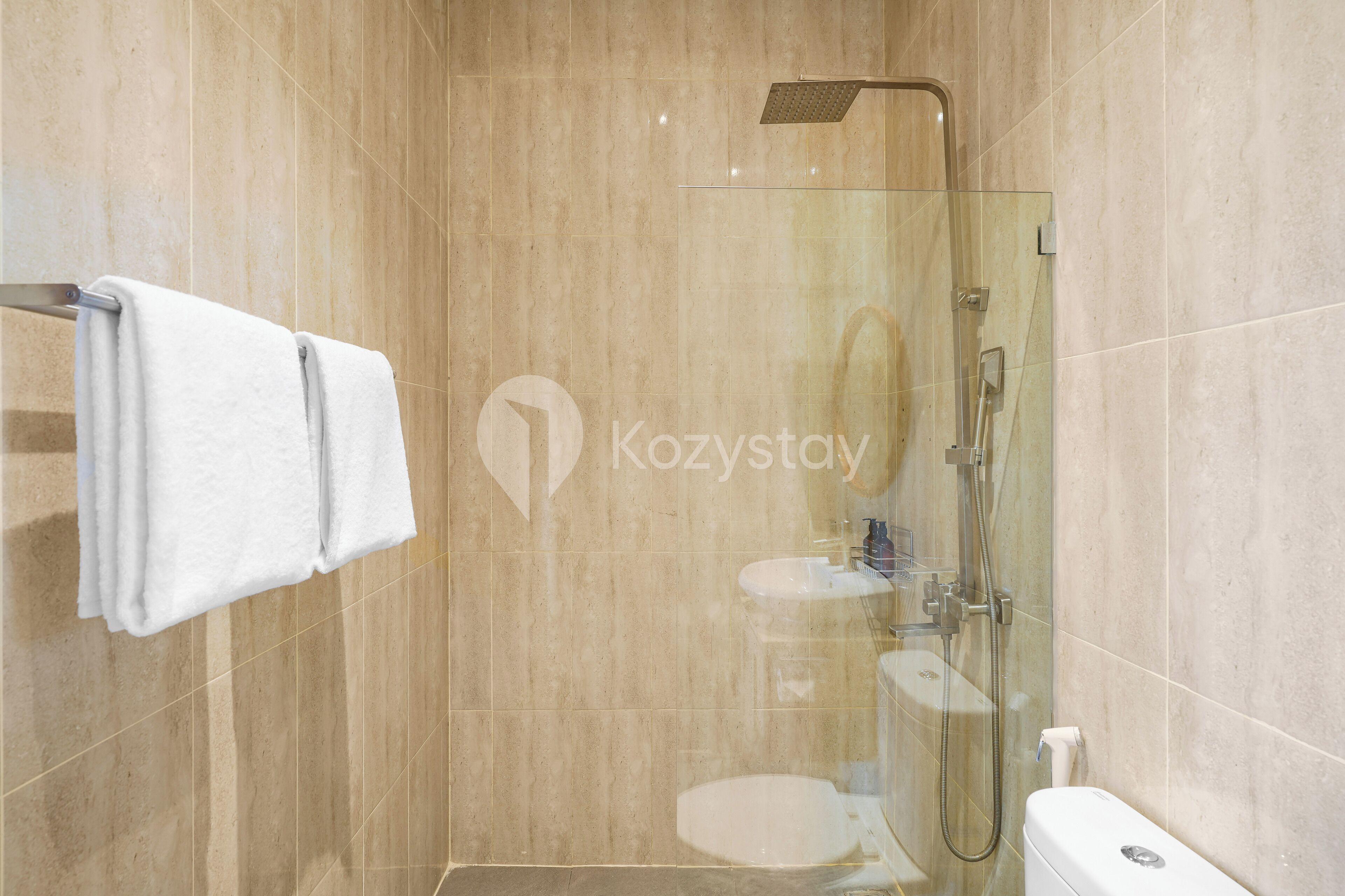 Villa, 3 Schlafzimmer, Gartenblick | Badezimmer | Haartrockner, Bidet, Handtücher, Seife