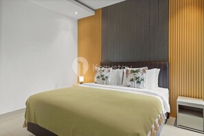 Vila, 3 kamar tidur, pemandangan kebun | Meja kerja, ruang kerja ramah laptop, dan setrika/meja setrika