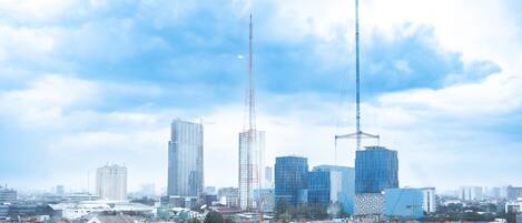 Family Apartment, City View | Terrace/patio