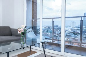 Family Apartment, City View | Ruang tamu