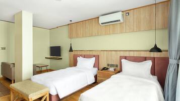 Estúdio luxo | Cortinas blackout, Wi-Fi de cortesia, roupa de cama