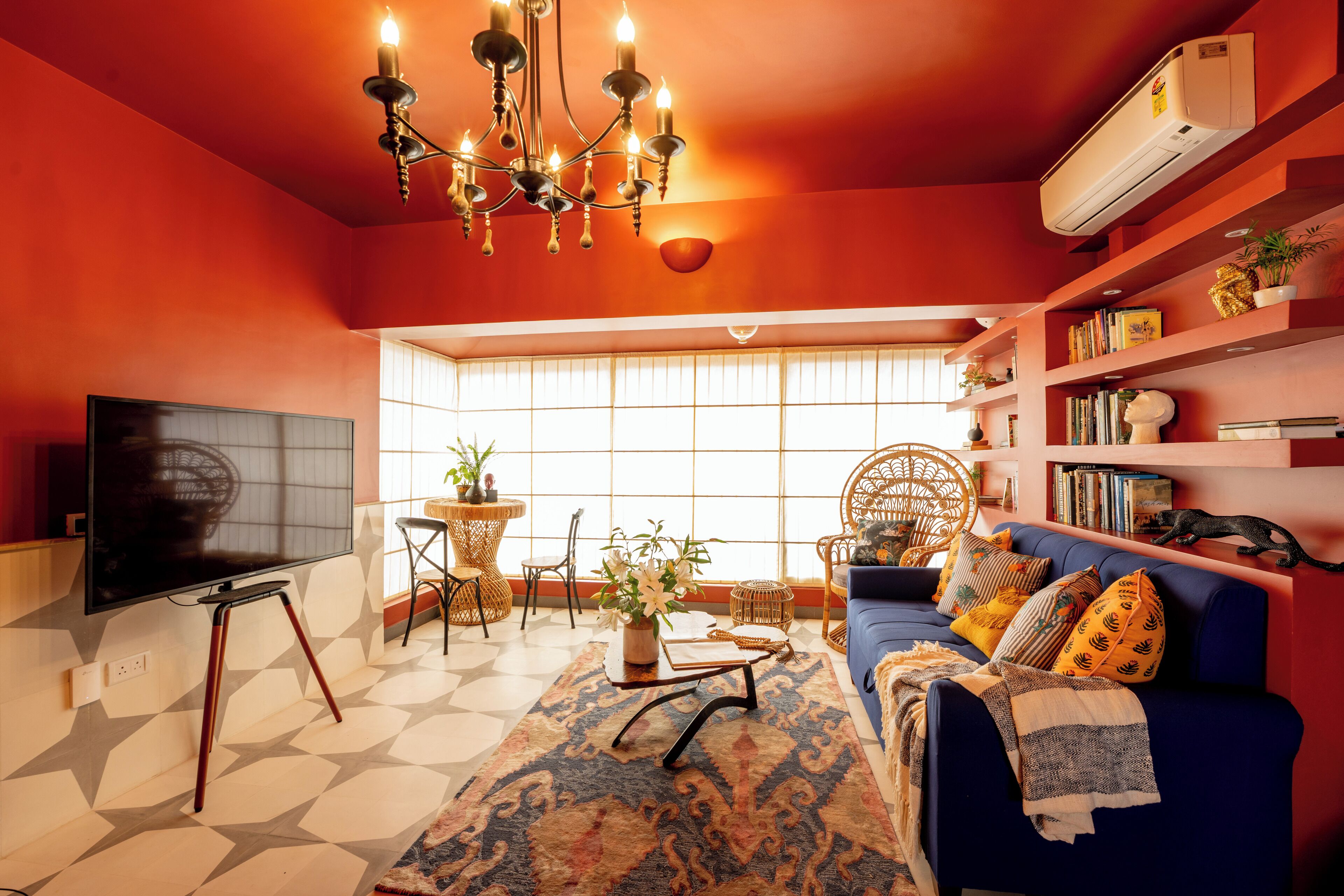 Villa, Balcony | Living area | Flat-screen TV