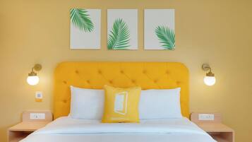 Standard Double Room | In-room safe, desk, laptop workspace, iron/ironing board