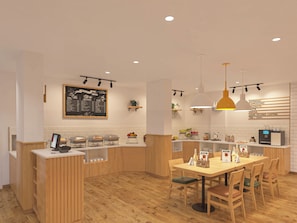 Desayuno buffet diario (INR 500 por persona)