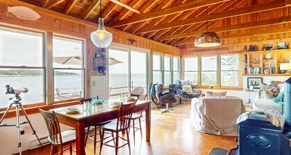 Oceanfront Cottage with Panoramic Views | "On the Rocks" Boothbay, Maine