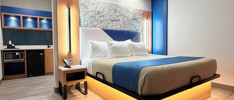 Deluxe Single Room | Premium bedding, memory foam beds, desk, laptop workspace