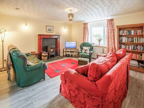 Fireplace - 2 bedroom accommodation in Bonar Bridge, near Lairg (Bonar Bridge, near Lairg)