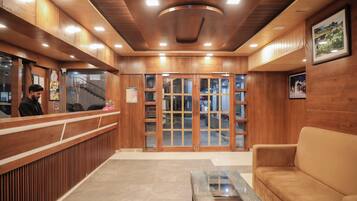 55-inch flat-screen TV with digital channels, printers