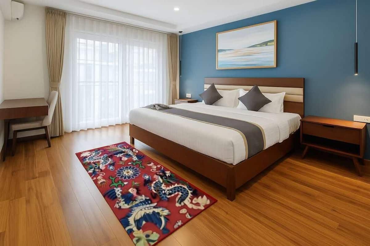In-room safe, blackout curtains, soundproofing, iron/ironing board