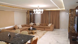 Standard Apartment, 2 Bedrooms | Living area
