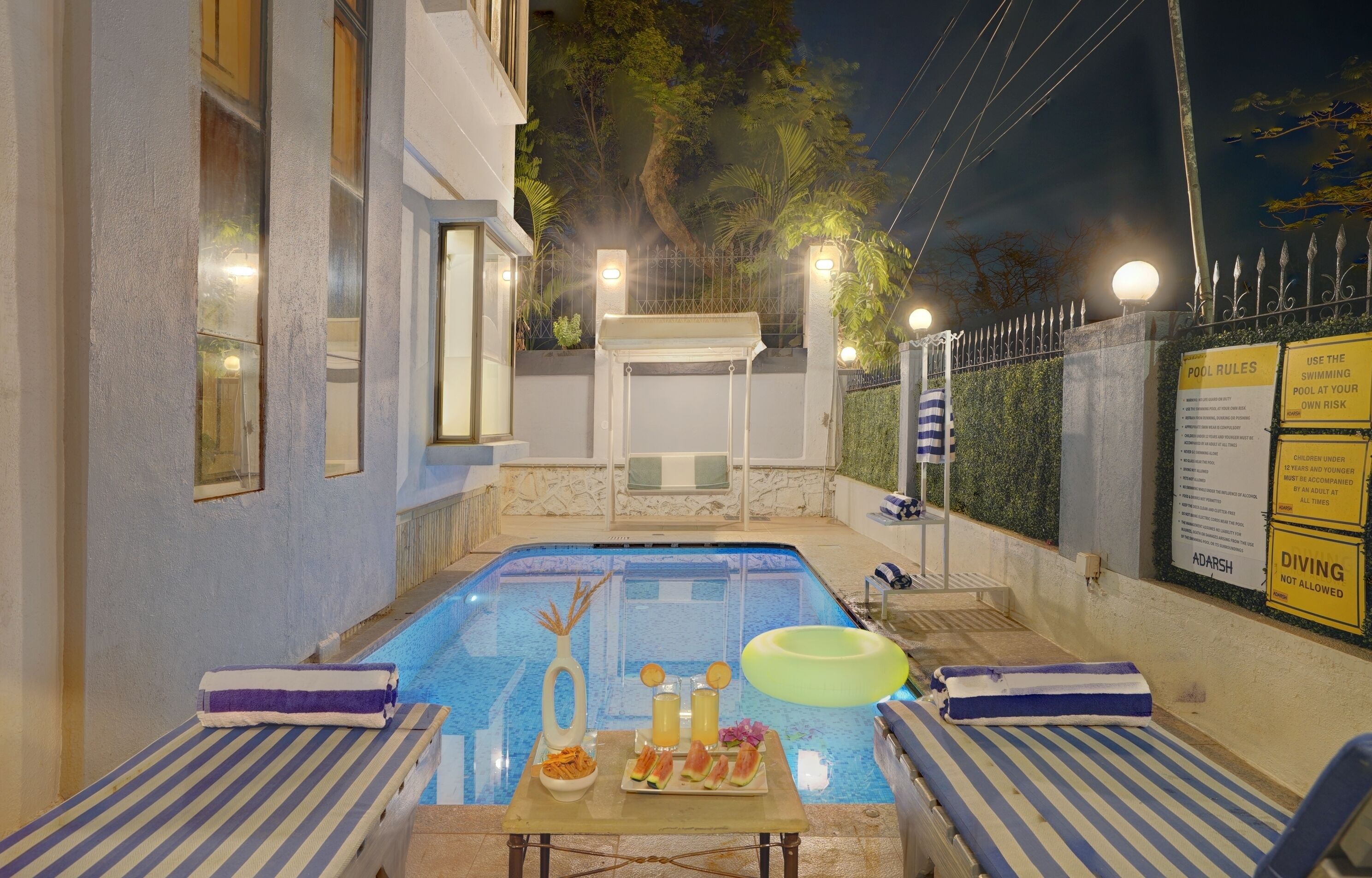 Photo - Alaya Stays Adarsh Elegant 3-BHK Villa With Private Pool