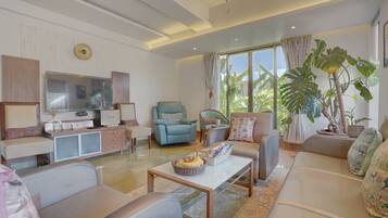 Télévision à écran plat de 32 pouces avec chaînes par câble