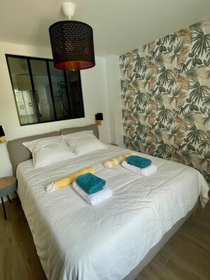 5 soverom, strykejern/-brett, reiseseng for barn og wi-fi