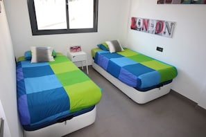 Apartemen | 2 kamar tidur dan setrika/meja setrika