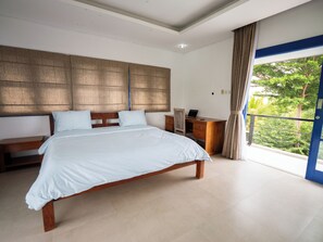 Deluxe Room, 1 Queen Bed | Desk, free WiFi - Tamerta Villa (Tulamben)