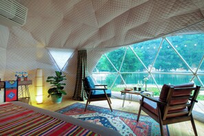Deluxe Glamping | Vistas desde la habitación