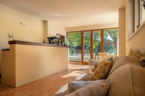 Sala de estar en el lobby