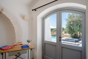 Villa - utsikt mot poolen | Gratis wi-fi