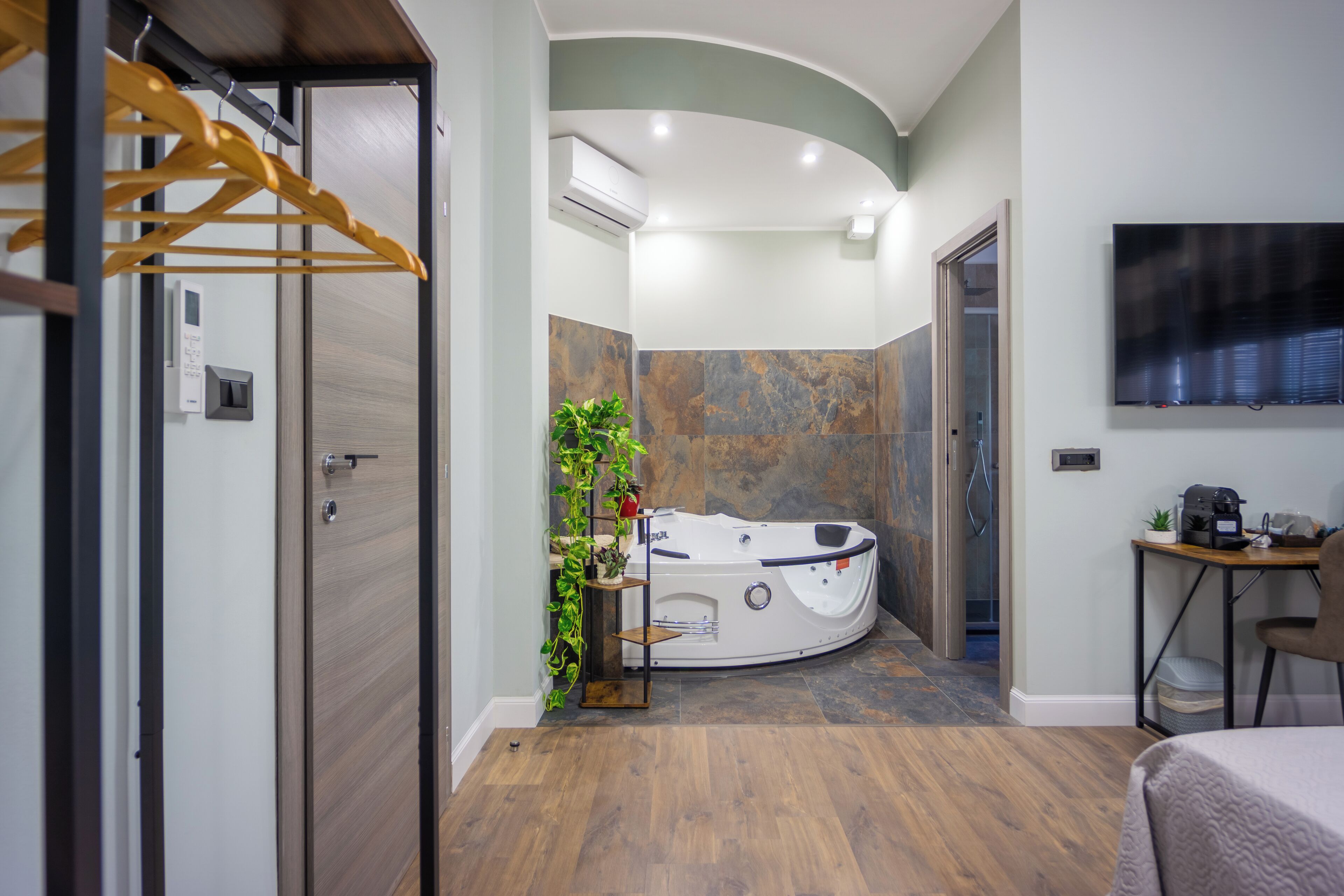 Suite | Bain à remous privé