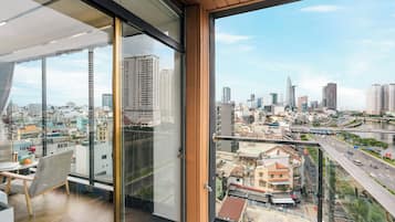 Riverside with Balcony | Balcony view