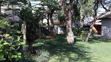 Blick auf den Garten