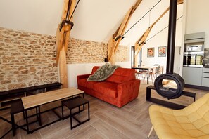 TV connectée, cheminée