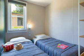 3 habitaciones y ropa de cama 
