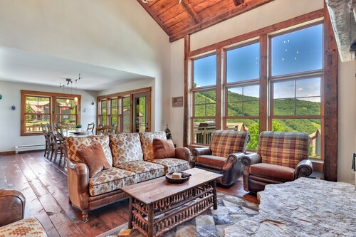 Meyer Chalet de Esqui at Topridge | Ski-In/Out 4BR Bear Mtn Retreat w/ Pool & Fireplace