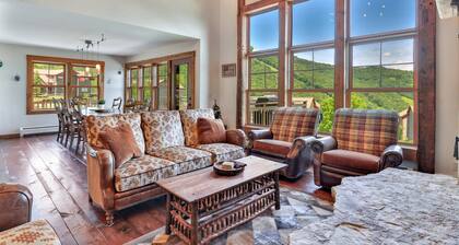 Meyer Chalet de Esqui at Topridge | Ski-In/Out 4BR Bear Mtn Retreat w/ Pool & Fireplace