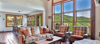 Meyer Chalet de Esqui at Topridge | Ski-In/Out 4BR Bear Mtn Retreat w/ Pool & Fireplace